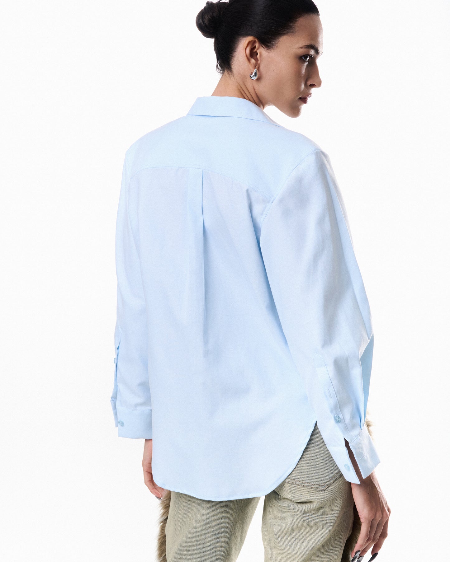 Relaxed Oxford Shirt - Blue
