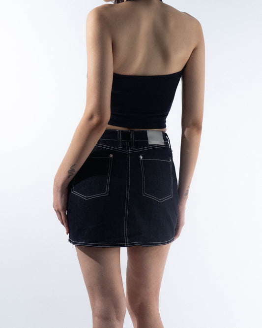 Segmented Mini Skirt